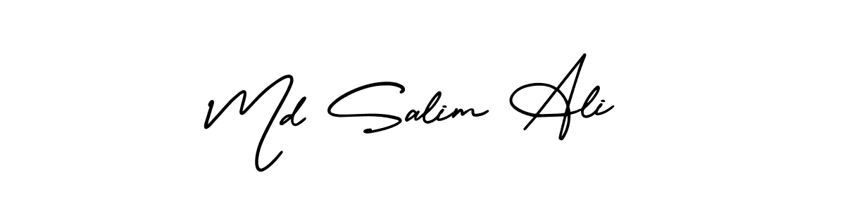 How to make Md Salim Ali signature? AmerikaSignatureDemo-Regular is a professional autograph style. Create handwritten signature for Md Salim Ali name. Md Salim Ali signature style 3 images and pictures png