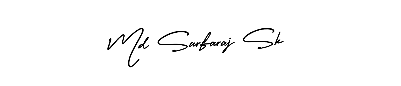 How to make Md Sarfaraj Sk signature? AmerikaSignatureDemo-Regular is a professional autograph style. Create handwritten signature for Md Sarfaraj Sk name. Md Sarfaraj Sk signature style 3 images and pictures png