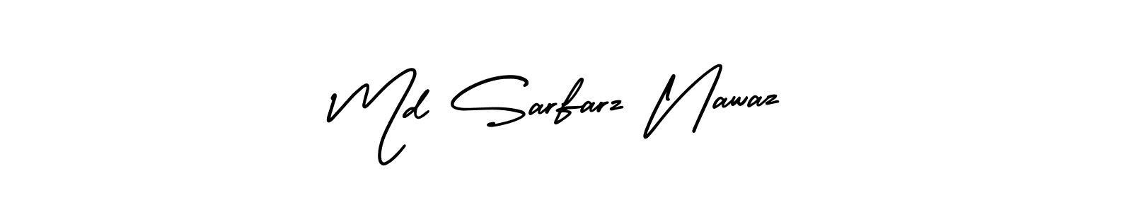 AmerikaSignatureDemo-Regular is a professional signature style that is perfect for those who want to add a touch of class to their signature. It is also a great choice for those who want to make their signature more unique. Get Md Sarfarz Nawaz name to fancy signature for free. Md Sarfarz Nawaz signature style 3 images and pictures png