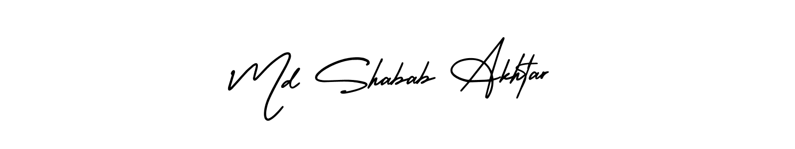 Make a beautiful signature design for name Md Shabab Akhtar. Use this online signature maker to create a handwritten signature for free. Md Shabab Akhtar signature style 3 images and pictures png