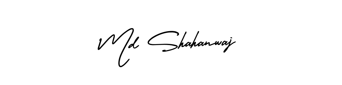 It looks lik you need a new signature style for name Md Shahanwaj. Design unique handwritten (AmerikaSignatureDemo-Regular) signature with our free signature maker in just a few clicks. Md Shahanwaj signature style 3 images and pictures png