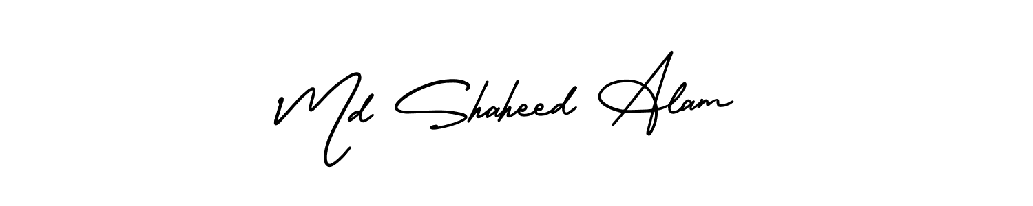 How to make Md Shaheed Alam signature? AmerikaSignatureDemo-Regular is a professional autograph style. Create handwritten signature for Md Shaheed Alam name. Md Shaheed Alam signature style 3 images and pictures png