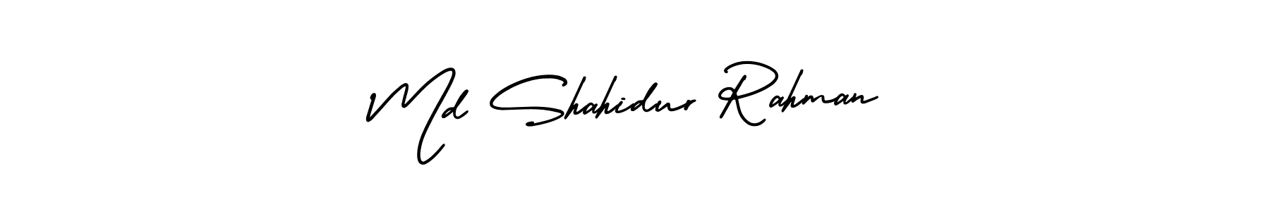 How to make Md Shahidur Rahman signature? AmerikaSignatureDemo-Regular is a professional autograph style. Create handwritten signature for Md Shahidur Rahman name. Md Shahidur Rahman signature style 3 images and pictures png