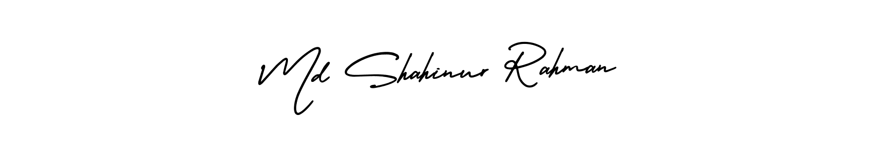 Md Shahinur Rahman stylish signature style. Best Handwritten Sign (AmerikaSignatureDemo-Regular) for my name. Handwritten Signature Collection Ideas for my name Md Shahinur Rahman. Md Shahinur Rahman signature style 3 images and pictures png