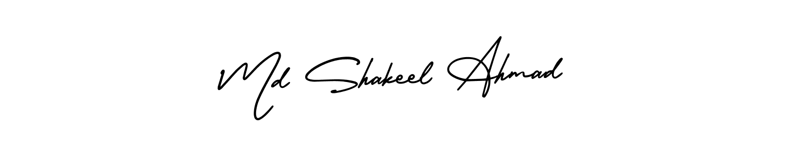 Similarly AmerikaSignatureDemo-Regular is the best handwritten signature design. Signature creator online .You can use it as an online autograph creator for name Md Shakeel Ahmad. Md Shakeel Ahmad signature style 3 images and pictures png