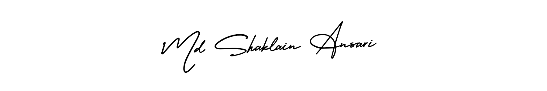 See photos of Md Shaklain Ansari official signature by Spectra . Check more albums & portfolios. Read reviews & check more about AmerikaSignatureDemo-Regular font. Md Shaklain Ansari signature style 3 images and pictures png