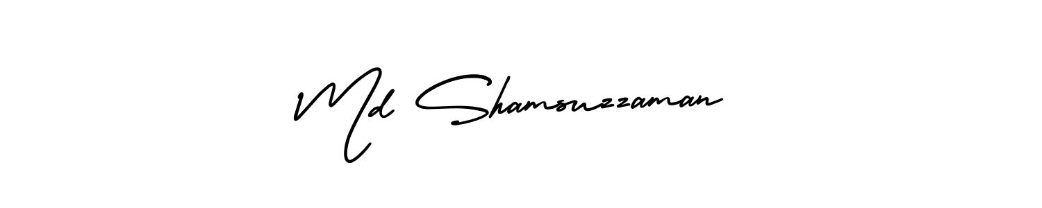 Make a short Md Shamsuzzaman signature style. Manage your documents anywhere anytime using AmerikaSignatureDemo-Regular. Create and add eSignatures, submit forms, share and send files easily. Md Shamsuzzaman signature style 3 images and pictures png