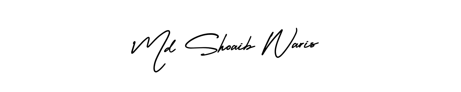 See photos of Md Shoaib Waris official signature by Spectra . Check more albums & portfolios. Read reviews & check more about AmerikaSignatureDemo-Regular font. Md Shoaib Waris signature style 3 images and pictures png