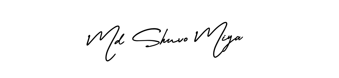 Make a beautiful signature design for name Md Shuvo Miya. Use this online signature maker to create a handwritten signature for free. Md Shuvo Miya signature style 3 images and pictures png