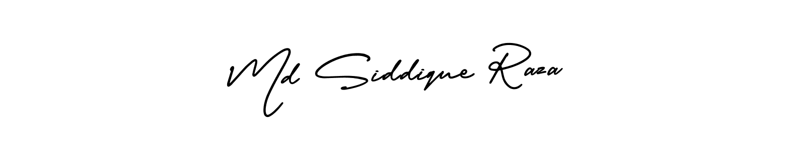 Create a beautiful signature design for name Md Siddique Raza. With this signature (AmerikaSignatureDemo-Regular) fonts, you can make a handwritten signature for free. Md Siddique Raza signature style 3 images and pictures png