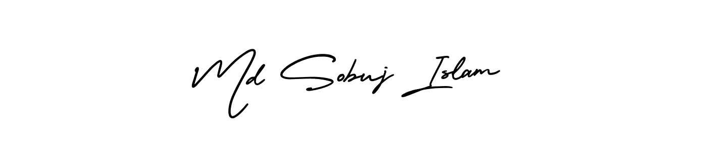Make a short Md Sobuj Islam signature style. Manage your documents anywhere anytime using AmerikaSignatureDemo-Regular. Create and add eSignatures, submit forms, share and send files easily. Md Sobuj Islam signature style 3 images and pictures png