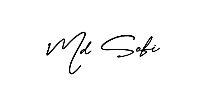 Also we have Md Sofi name is the best signature style. Create professional handwritten signature collection using AmerikaSignatureDemo-Regular autograph style. Md Sofi signature style 3 images and pictures png