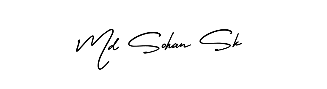 Also we have Md Sohan Sk name is the best signature style. Create professional handwritten signature collection using AmerikaSignatureDemo-Regular autograph style. Md Sohan Sk signature style 3 images and pictures png