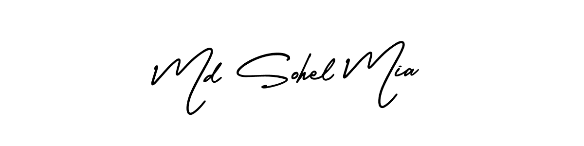 AmerikaSignatureDemo-Regular is a professional signature style that is perfect for those who want to add a touch of class to their signature. It is also a great choice for those who want to make their signature more unique. Get Md Sohel Mia name to fancy signature for free. Md Sohel Mia signature style 3 images and pictures png