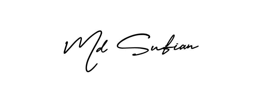 This is the best signature style for the Md Sufian name. Also you like these signature font (AmerikaSignatureDemo-Regular). Mix name signature. Md Sufian signature style 3 images and pictures png