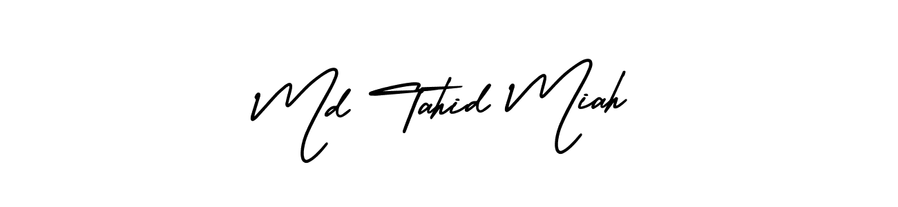 Check out images of Autograph of Md Tahid Miah name. Actor Md Tahid Miah Signature Style. AmerikaSignatureDemo-Regular is a professional sign style online. Md Tahid Miah signature style 3 images and pictures png
