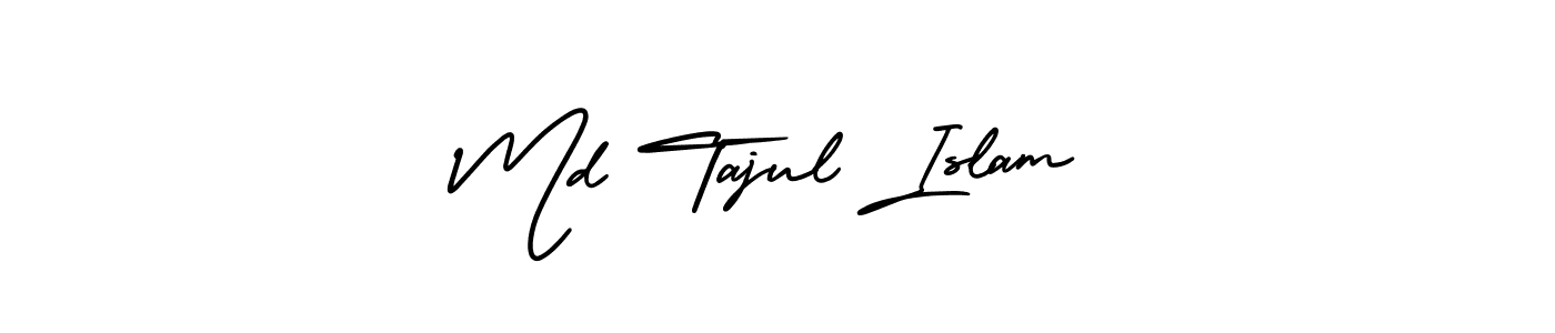 It looks lik you need a new signature style for name Md Tajul Islam. Design unique handwritten (AmerikaSignatureDemo-Regular) signature with our free signature maker in just a few clicks. Md Tajul Islam signature style 3 images and pictures png