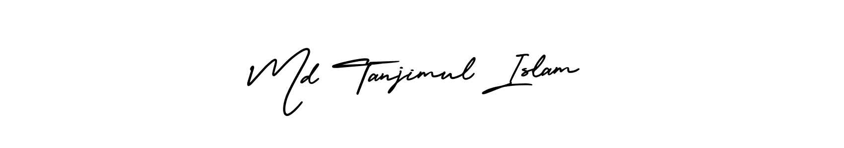 if you are searching for the best signature style for your name Md Tanjimul Islam. so please give up your signature search. here we have designed multiple signature styles  using AmerikaSignatureDemo-Regular. Md Tanjimul Islam signature style 3 images and pictures png