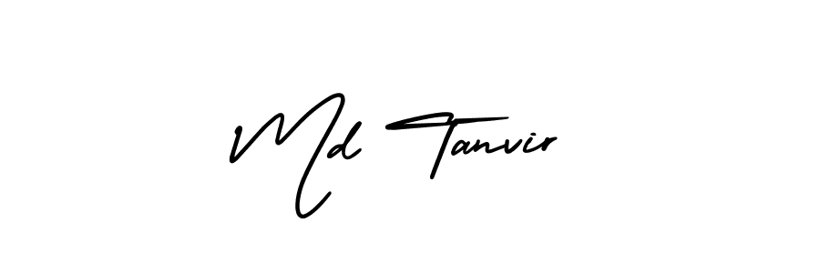 Make a short Md Tanvir signature style. Manage your documents anywhere anytime using AmerikaSignatureDemo-Regular. Create and add eSignatures, submit forms, share and send files easily. Md Tanvir signature style 3 images and pictures png