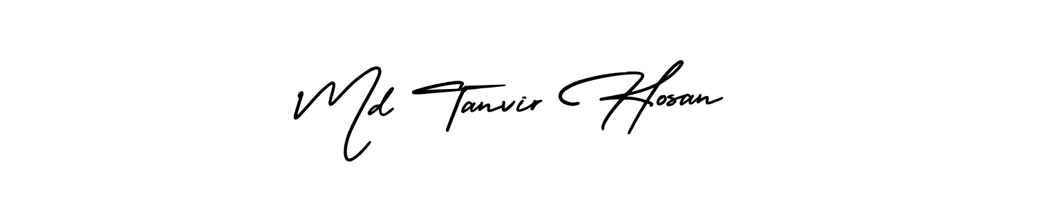 AmerikaSignatureDemo-Regular is a professional signature style that is perfect for those who want to add a touch of class to their signature. It is also a great choice for those who want to make their signature more unique. Get Md Tanvir Hosan name to fancy signature for free. Md Tanvir Hosan signature style 3 images and pictures png