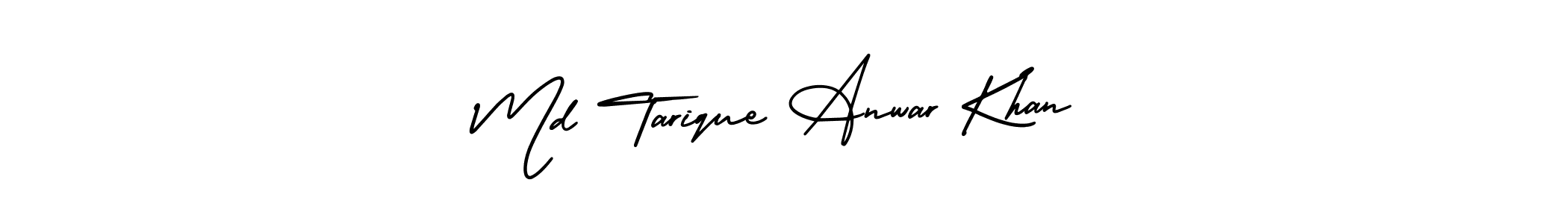 It looks lik you need a new signature style for name Md Tarique Anwar Khan. Design unique handwritten (AmerikaSignatureDemo-Regular) signature with our free signature maker in just a few clicks. Md Tarique Anwar Khan signature style 3 images and pictures png