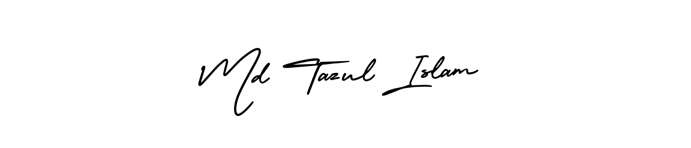 Similarly AmerikaSignatureDemo-Regular is the best handwritten signature design. Signature creator online .You can use it as an online autograph creator for name Md Tazul Islam. Md Tazul Islam signature style 3 images and pictures png
