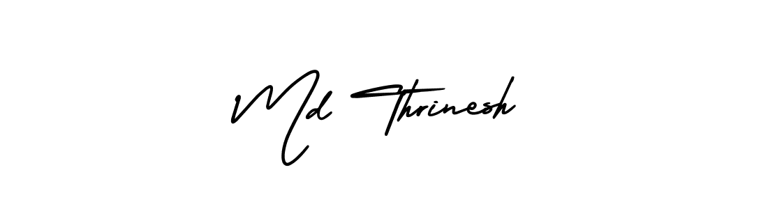 You can use this online signature creator to create a handwritten signature for the name Md Thrinesh. This is the best online autograph maker. Md Thrinesh signature style 3 images and pictures png