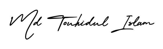 Use a signature maker to create a handwritten signature online. With this signature software, you can design (AmerikaSignatureDemo-Regular) your own signature for name Md Touhidul Islam. Md Touhidul Islam signature style 3 images and pictures png