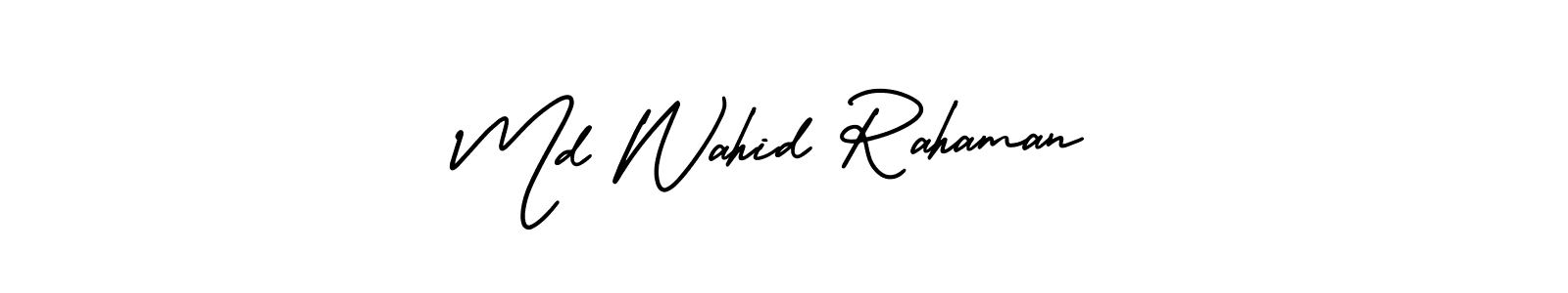 See photos of Md Wahid Rahaman official signature by Spectra . Check more albums & portfolios. Read reviews & check more about AmerikaSignatureDemo-Regular font. Md Wahid Rahaman signature style 3 images and pictures png
