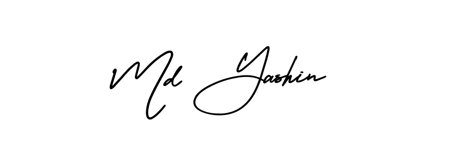 if you are searching for the best signature style for your name Md Yashin. so please give up your signature search. here we have designed multiple signature styles  using AmerikaSignatureDemo-Regular. Md Yashin signature style 3 images and pictures png