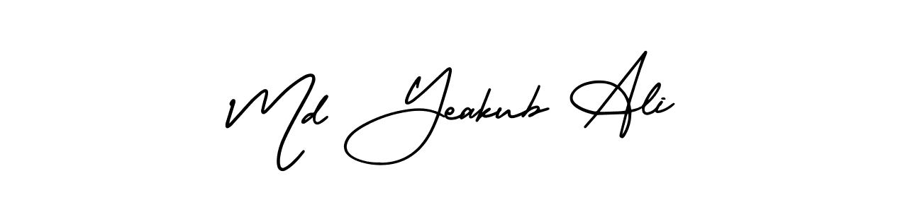Here are the top 10 professional signature styles for the name Md Yeakub Ali. These are the best autograph styles you can use for your name. Md Yeakub Ali signature style 3 images and pictures png