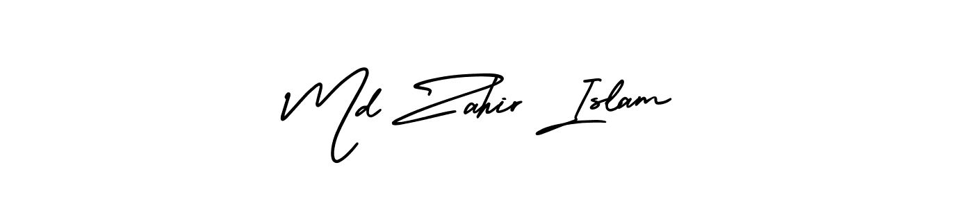 Make a short Md Zahir Islam signature style. Manage your documents anywhere anytime using AmerikaSignatureDemo-Regular. Create and add eSignatures, submit forms, share and send files easily. Md Zahir Islam signature style 3 images and pictures png