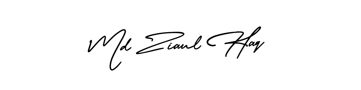 Also we have Md Ziaul Haq name is the best signature style. Create professional handwritten signature collection using AmerikaSignatureDemo-Regular autograph style. Md Ziaul Haq signature style 3 images and pictures png