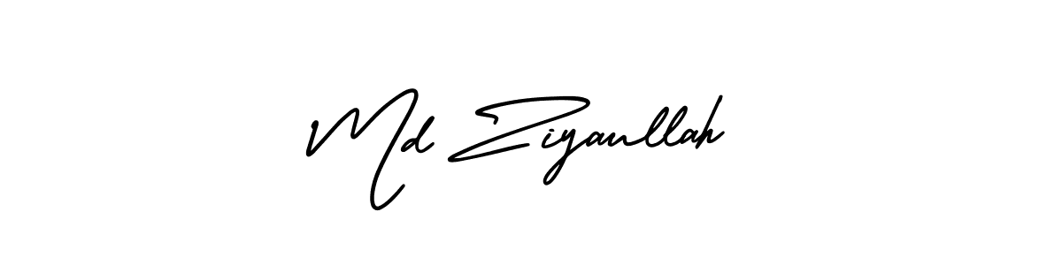 Make a beautiful signature design for name Md Ziyaullah. Use this online signature maker to create a handwritten signature for free. Md Ziyaullah signature style 3 images and pictures png