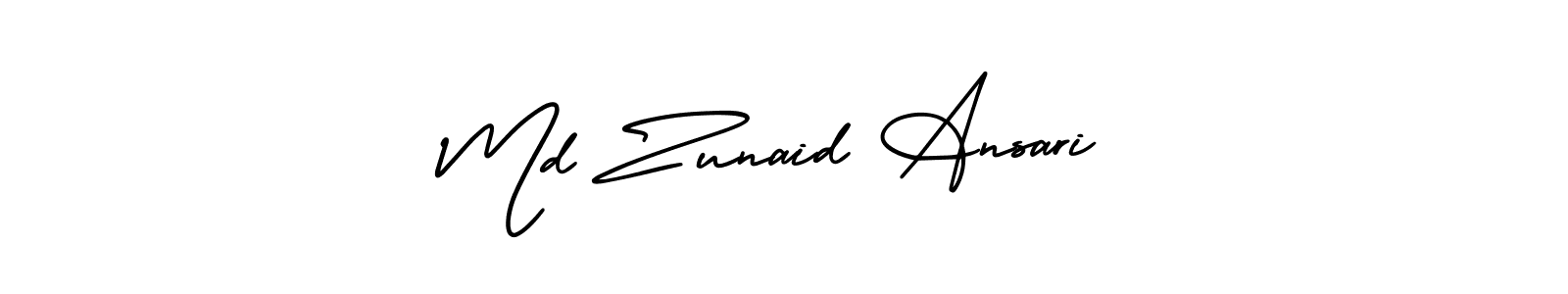 Check out images of Autograph of Md Zunaid Ansari name. Actor Md Zunaid Ansari Signature Style. AmerikaSignatureDemo-Regular is a professional sign style online. Md Zunaid Ansari signature style 3 images and pictures png