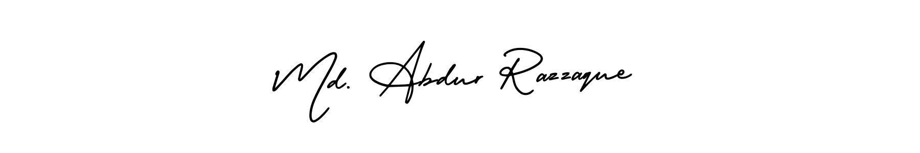 It looks lik you need a new signature style for name Md. Abdur Razzaque. Design unique handwritten (AmerikaSignatureDemo-Regular) signature with our free signature maker in just a few clicks. Md. Abdur Razzaque signature style 3 images and pictures png