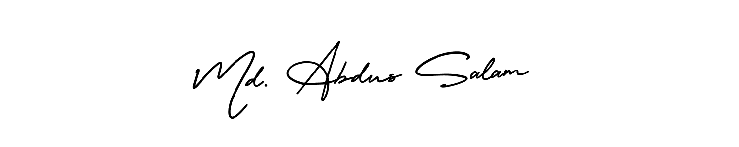 Best and Professional Signature Style for Md. Abdus Salam. AmerikaSignatureDemo-Regular Best Signature Style Collection. Md. Abdus Salam signature style 3 images and pictures png