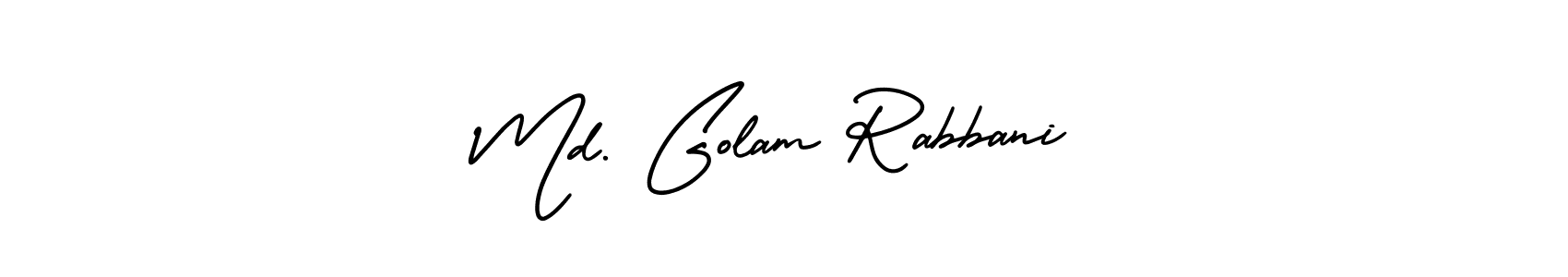 It looks lik you need a new signature style for name Md. Golam Rabbani. Design unique handwritten (AmerikaSignatureDemo-Regular) signature with our free signature maker in just a few clicks. Md. Golam Rabbani signature style 3 images and pictures png