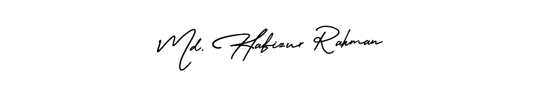 Design your own signature with our free online signature maker. With this signature software, you can create a handwritten (AmerikaSignatureDemo-Regular) signature for name Md. Hafizur Rahman. Md. Hafizur Rahman signature style 3 images and pictures png