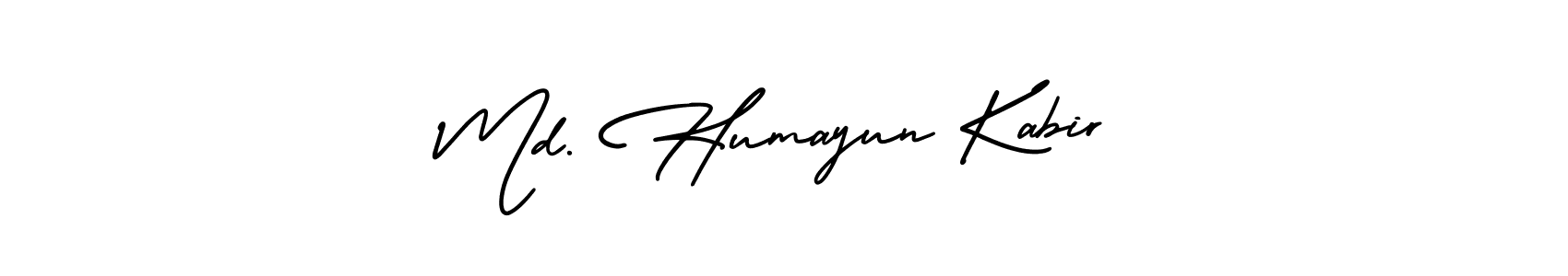 Md. Humayun Kabir stylish signature style. Best Handwritten Sign (AmerikaSignatureDemo-Regular) for my name. Handwritten Signature Collection Ideas for my name Md. Humayun Kabir. Md. Humayun Kabir signature style 3 images and pictures png