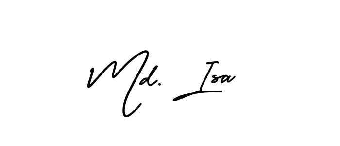 Check out images of Autograph of Md. Isa name. Actor Md. Isa Signature Style. AmerikaSignatureDemo-Regular is a professional sign style online. Md. Isa signature style 3 images and pictures png