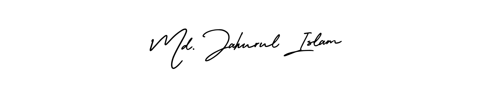 AmerikaSignatureDemo-Regular is a professional signature style that is perfect for those who want to add a touch of class to their signature. It is also a great choice for those who want to make their signature more unique. Get Md. Jahurul Islam name to fancy signature for free. Md. Jahurul Islam signature style 3 images and pictures png