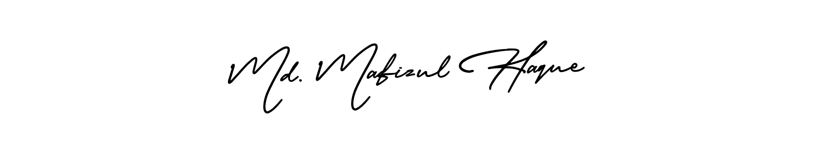 You should practise on your own different ways (AmerikaSignatureDemo-Regular) to write your name (Md. Mafizul Haque) in signature. don't let someone else do it for you. Md. Mafizul Haque signature style 3 images and pictures png