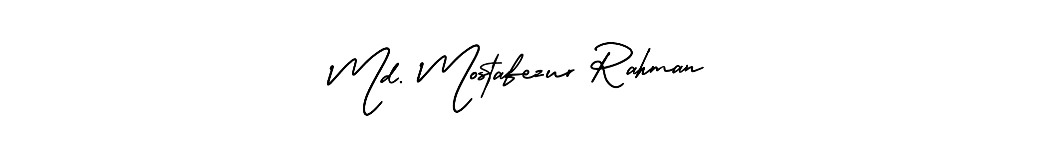 Md. Mostafezur Rahman stylish signature style. Best Handwritten Sign (AmerikaSignatureDemo-Regular) for my name. Handwritten Signature Collection Ideas for my name Md. Mostafezur Rahman. Md. Mostafezur Rahman signature style 3 images and pictures png