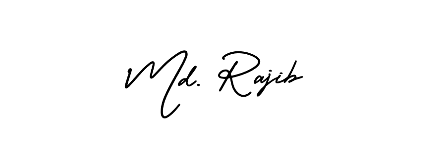 if you are searching for the best signature style for your name Md. Rajib. so please give up your signature search. here we have designed multiple signature styles  using AmerikaSignatureDemo-Regular. Md. Rajib signature style 3 images and pictures png