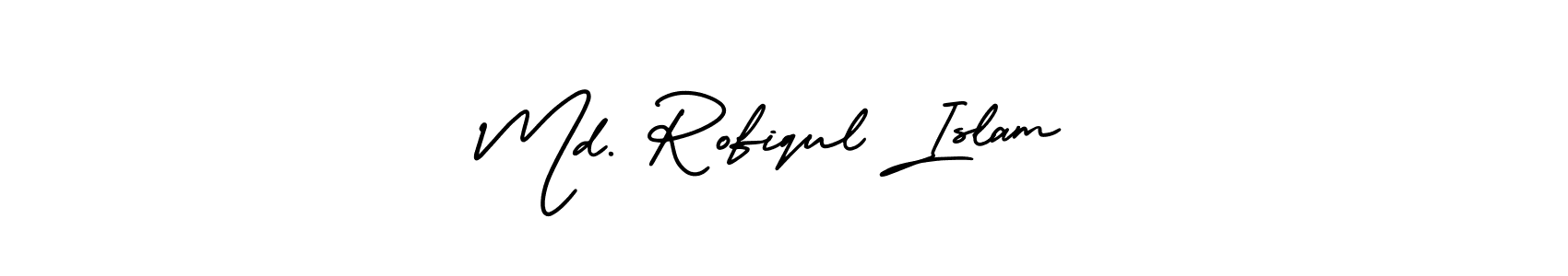 How to make Md. Rofiqul Islam signature? AmerikaSignatureDemo-Regular is a professional autograph style. Create handwritten signature for Md. Rofiqul Islam name. Md. Rofiqul Islam signature style 3 images and pictures png