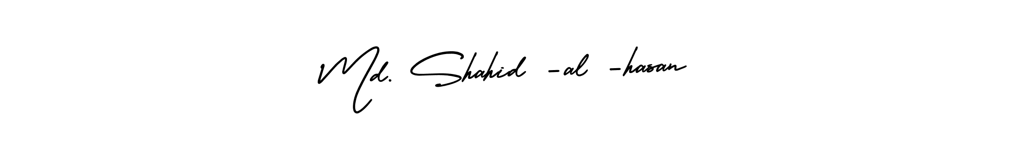 Create a beautiful signature design for name Md. Shahid -al -hasan. With this signature (AmerikaSignatureDemo-Regular) fonts, you can make a handwritten signature for free. Md. Shahid -al -hasan signature style 3 images and pictures png