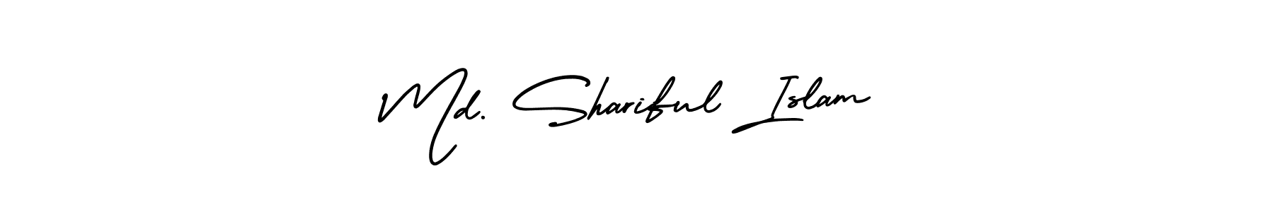 Also You can easily find your signature by using the search form. We will create Md. Shariful Islam name handwritten signature images for you free of cost using AmerikaSignatureDemo-Regular sign style. Md. Shariful Islam signature style 3 images and pictures png