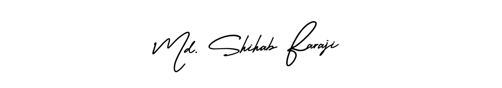 Make a beautiful signature design for name Md. Shihab Faraji. With this signature (AmerikaSignatureDemo-Regular) style, you can create a handwritten signature for free. Md. Shihab Faraji signature style 3 images and pictures png