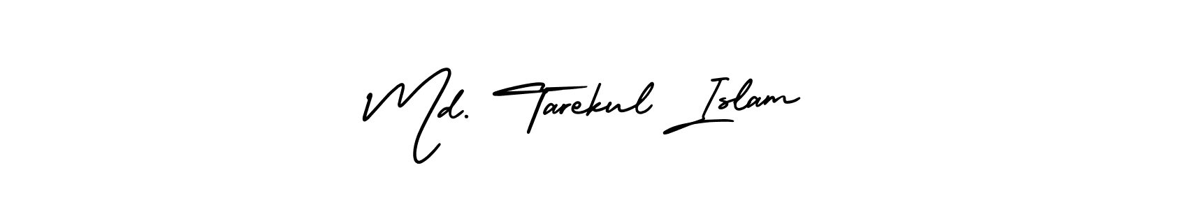 How to make Md. Tarekul Islam signature? AmerikaSignatureDemo-Regular is a professional autograph style. Create handwritten signature for Md. Tarekul Islam name. Md. Tarekul Islam signature style 3 images and pictures png